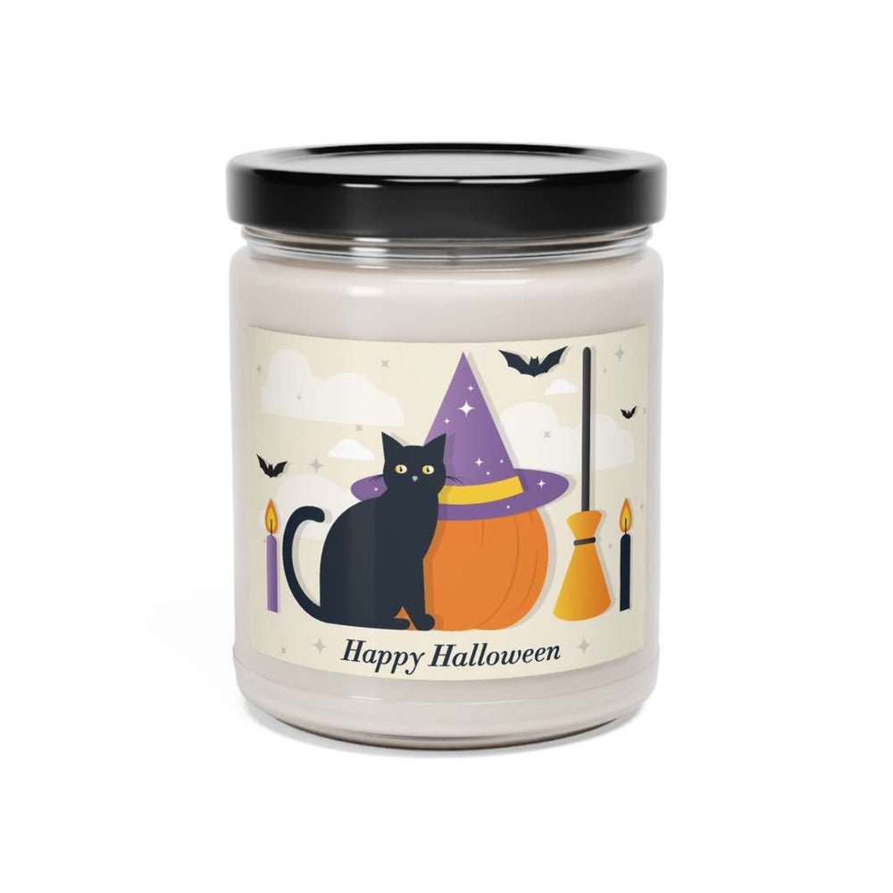 Happy Halloween Scented Soy Candle, 9oz - Happy Little Kitty