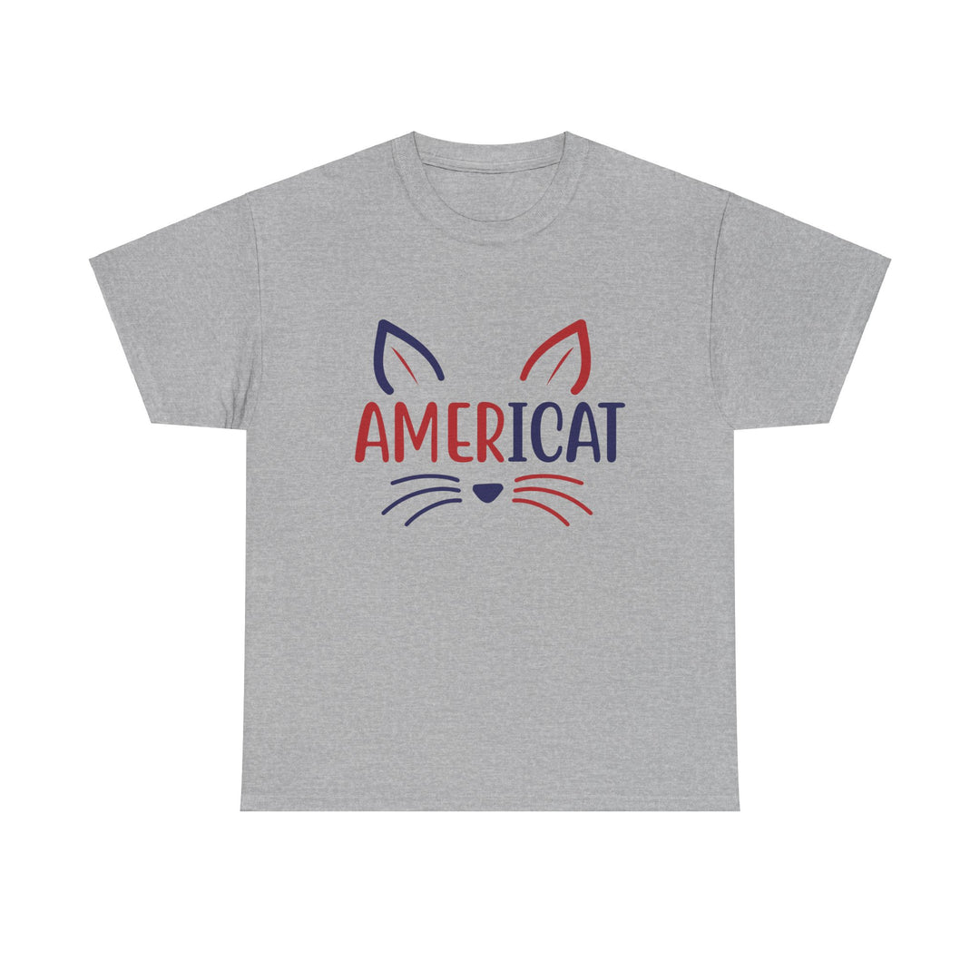 Americat Cotton Tee- Happy Little Kitty