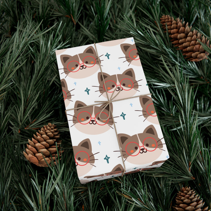 Cat's Meow Gift Wrap - Happy Little Kitty