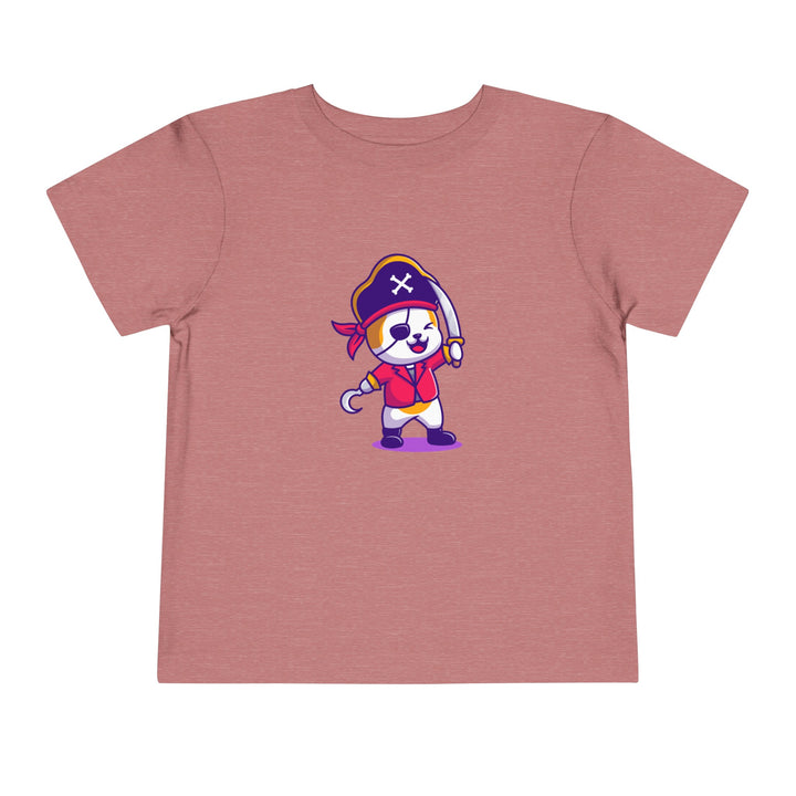 Swashbuckler Cat Toddler Tee- Happy Little Kitty