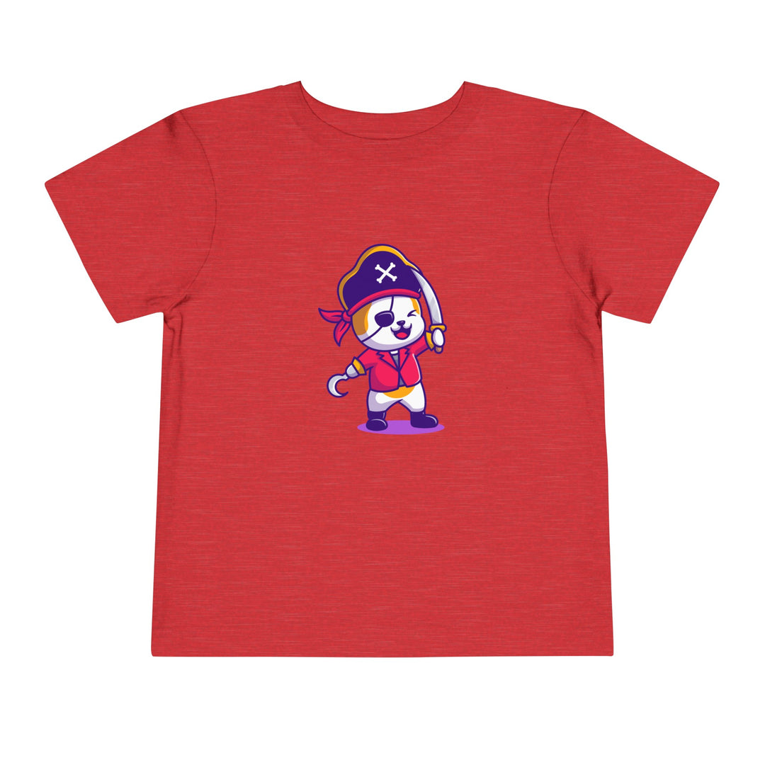 Swashbuckler Cat Toddler Tee- Happy Little Kitty