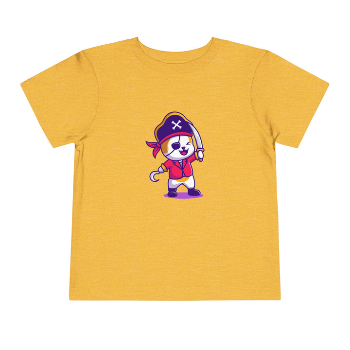 Swashbuckler Cat Toddler Tee- Happy Little Kitty