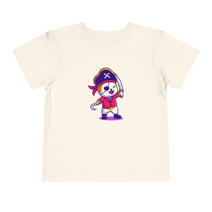 Swashbuckler Cat Toddler Tee- Happy Little Kitty