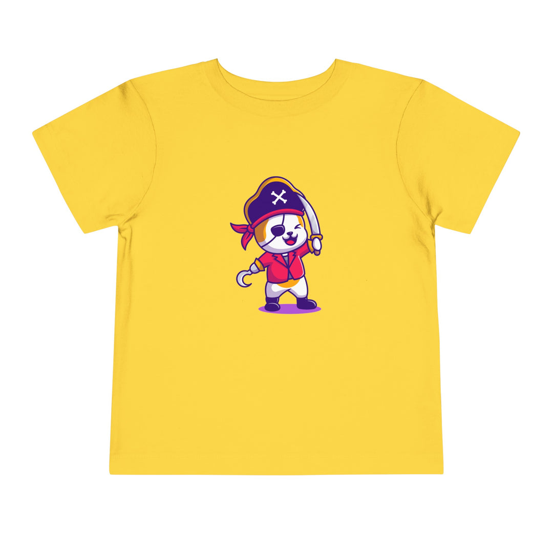 Swashbuckler Cat Toddler Tee- Happy Little Kitty