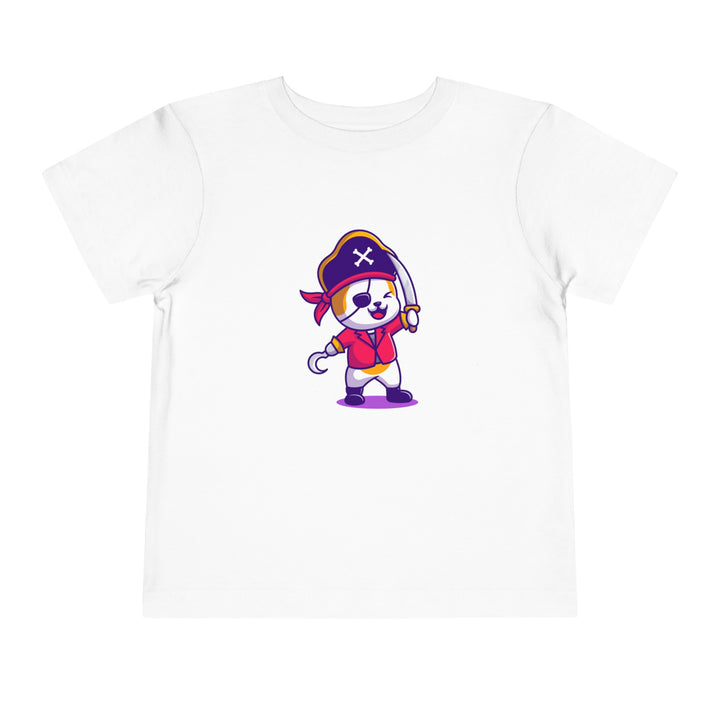 Swashbuckler Cat Toddler Tee- Happy Little Kitty