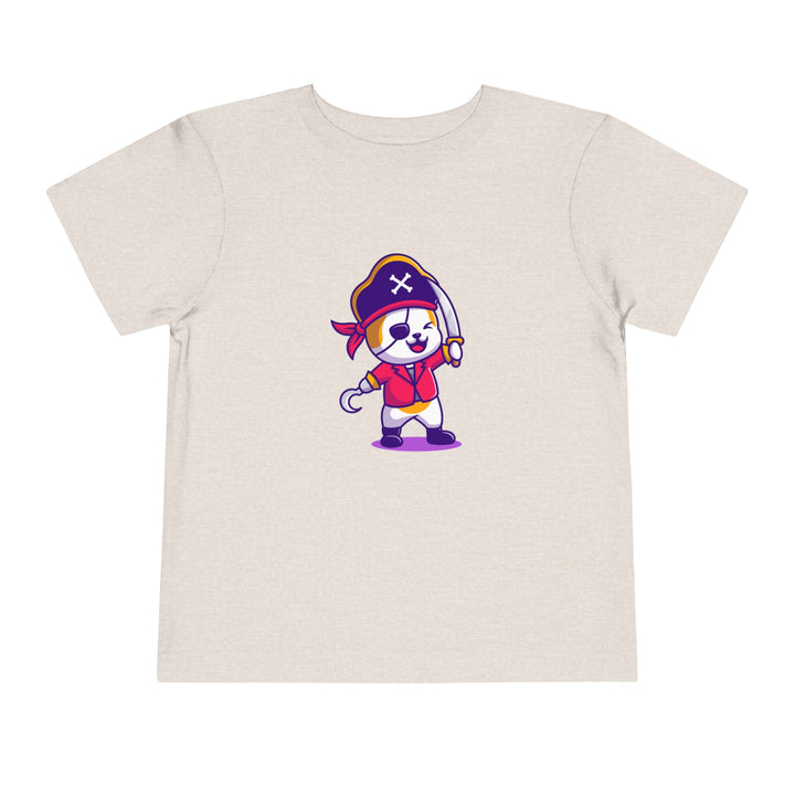 Swashbuckler Cat Toddler Tee- Happy Little Kitty