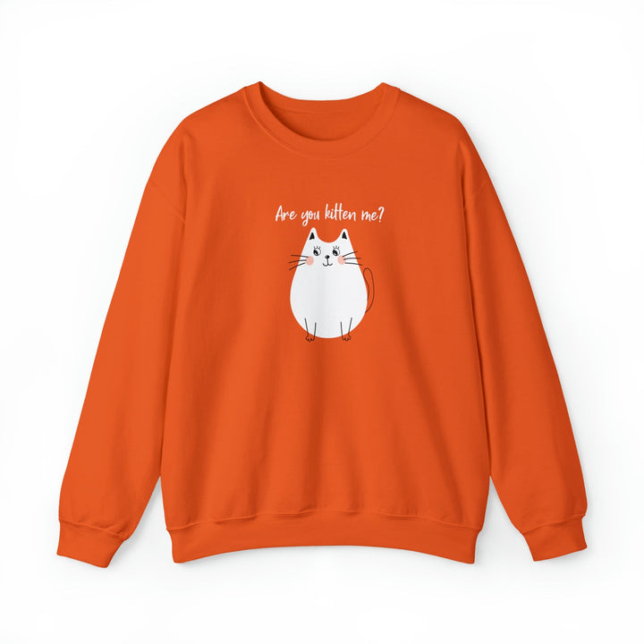 Kitten Me Crewneck Sweatshirt - Happy Little Kitty