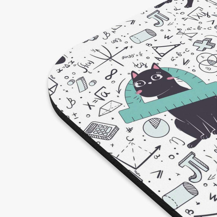 Mathematics Cat Mouse Pad - Happy Little Kitty