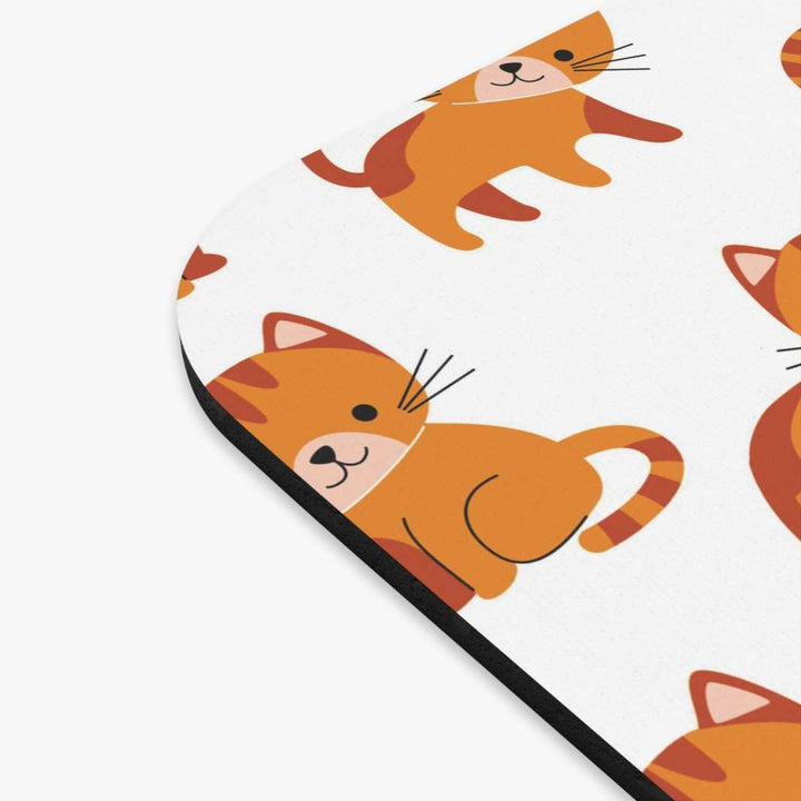 Orange Kitten Mouse Pad - Happy Little Kitty