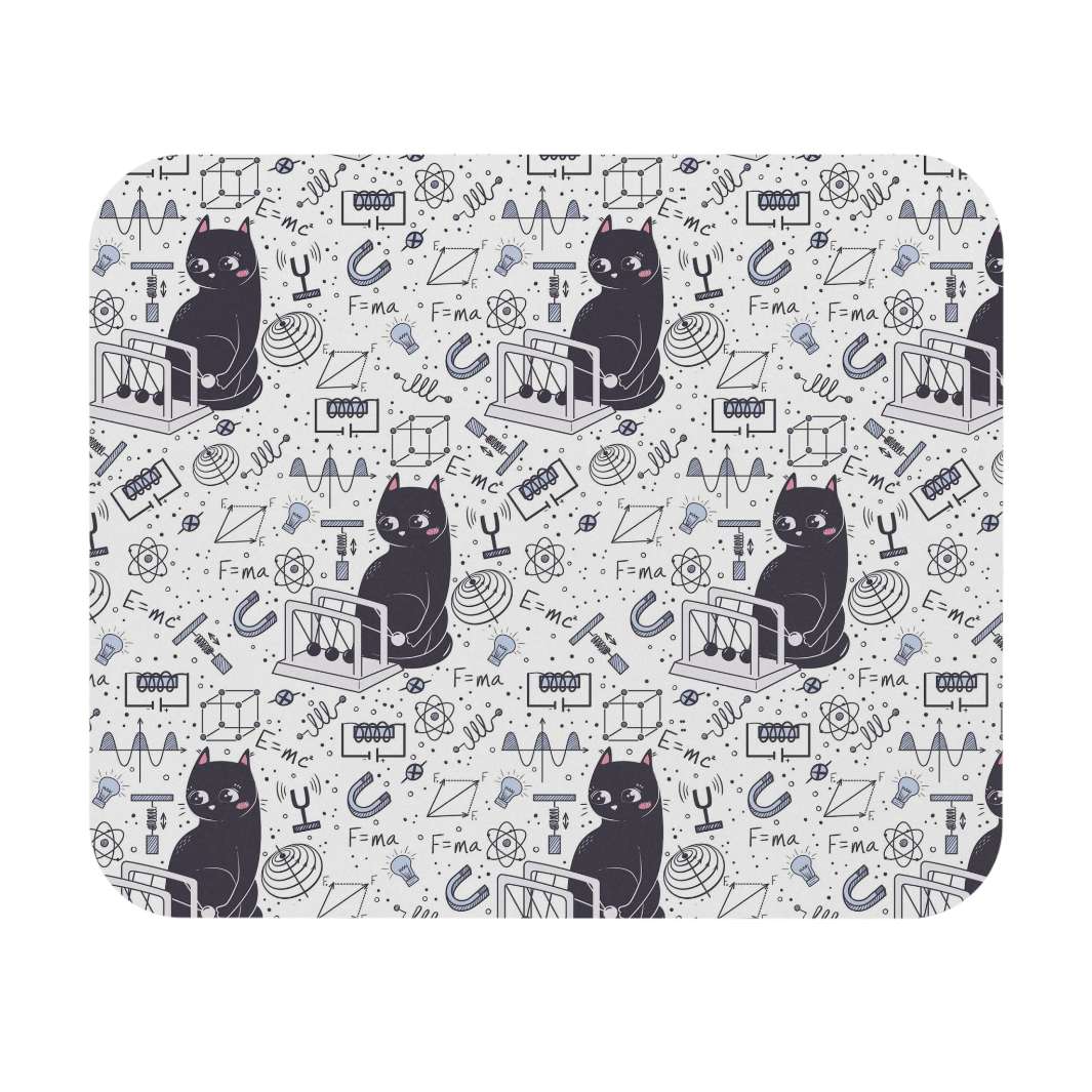 Physics Cat Mouse Pad - Happy Little Kitty