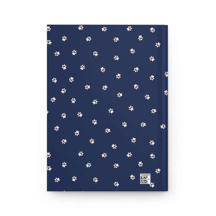 Purrfect Paw Prints Hardcover Journal - Happy Little Kitty