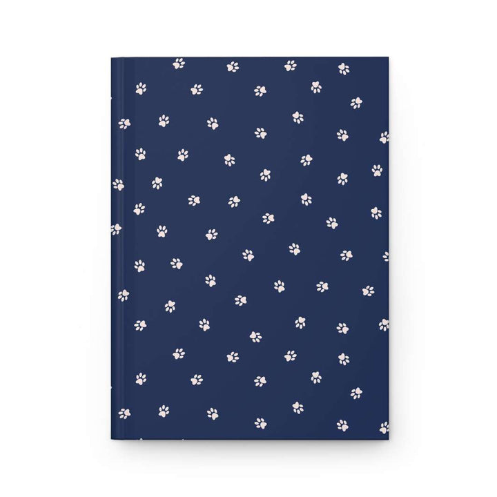 Purrfect Paw Prints Hardcover Journal - Happy Little Kitty