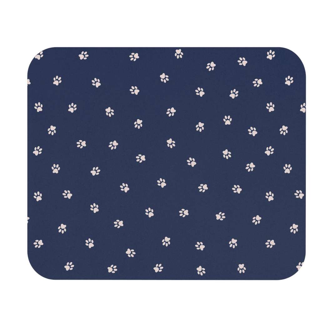 Purrfect Paw Prints Mouse Pad- Happy Little Kitty