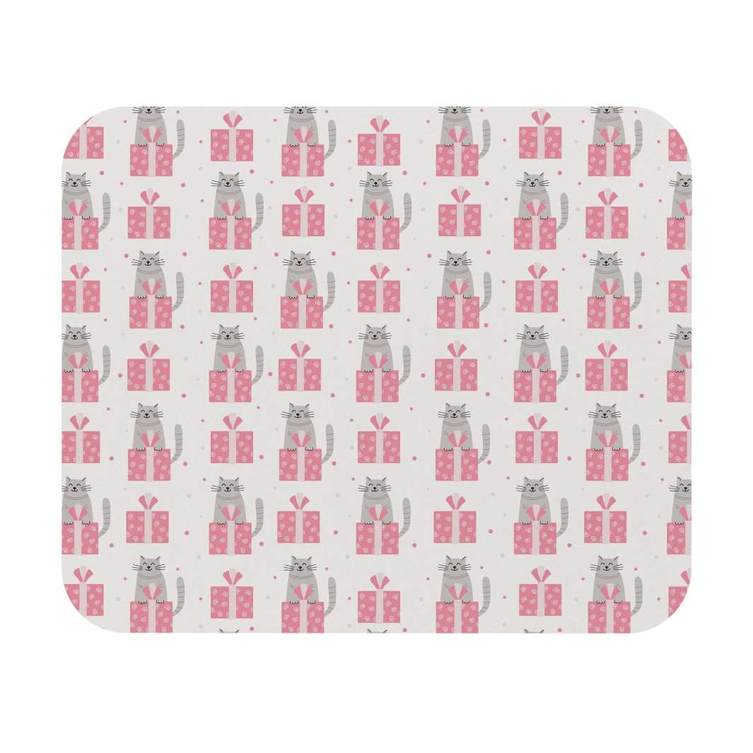 Purrfect Present Kitty Mouse Pad - Happy Little Kitty