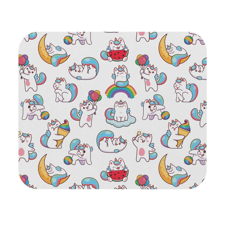 Rainbow Caticorn Mouse Pad- Happy Little Kitty