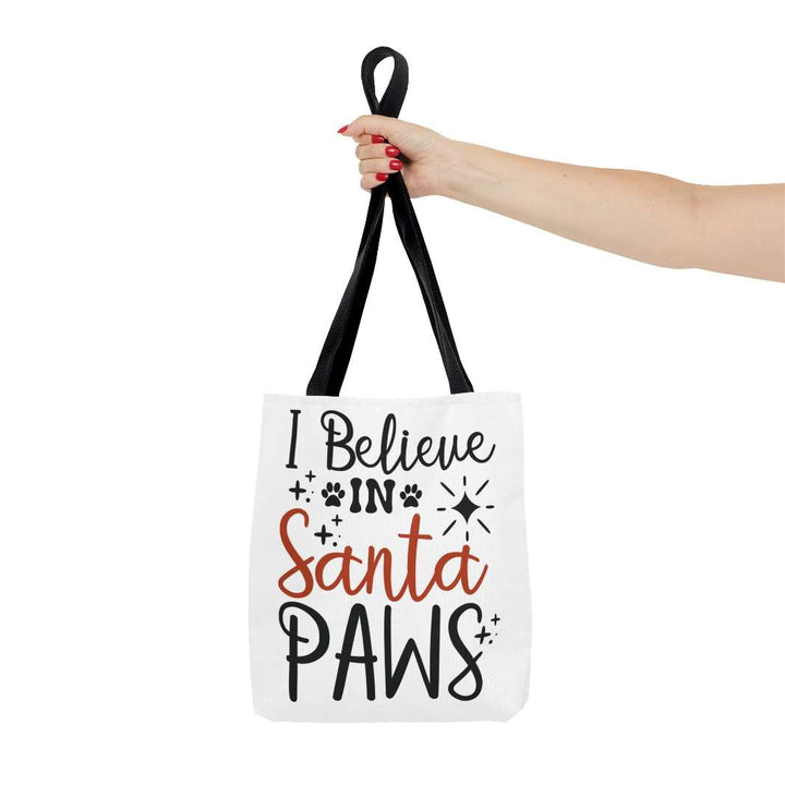 Santa Paws Tote Bag - Happy Little Kitty