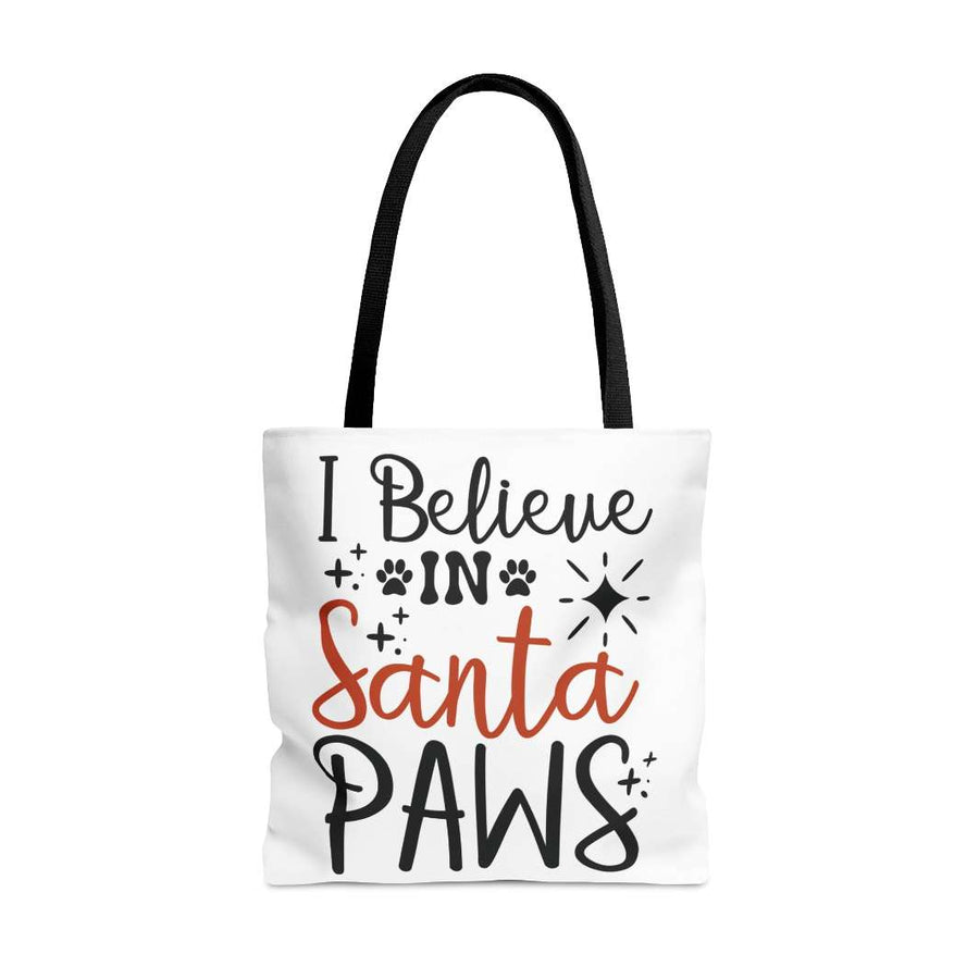 Santa Paws Tote Bag - Happy Little Kitty