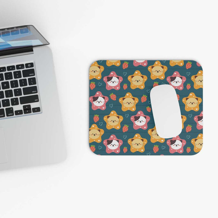 Star Cat Mouse Pad - Happy Little Kitty