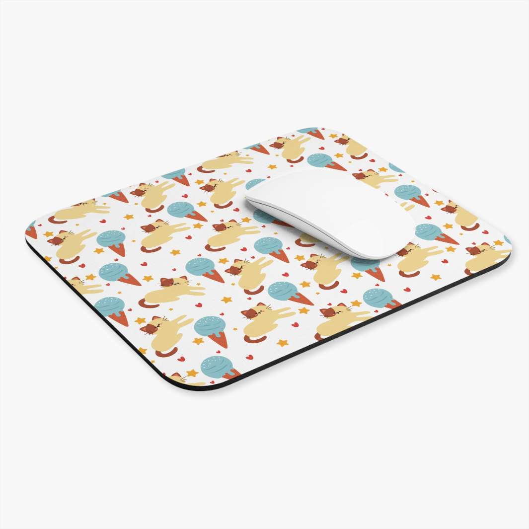 Sweet Treat Kitty Mouse Pad - Happy Little Kitty