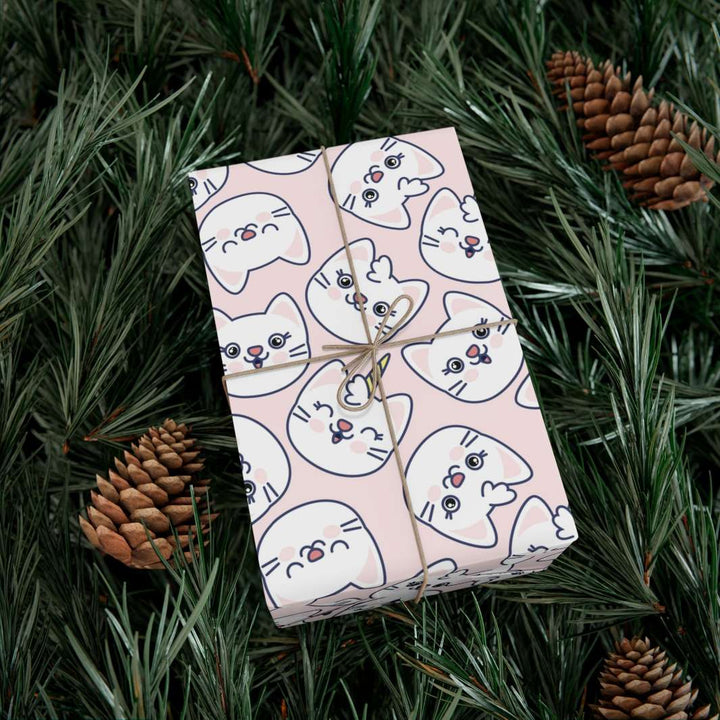 Unicorn Cat Gift Wrap - Happy Little Kitty