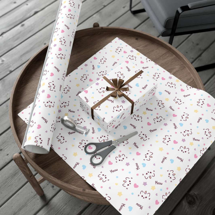 Unicorn Kitten Gift Wrap - Happy Little Kitty