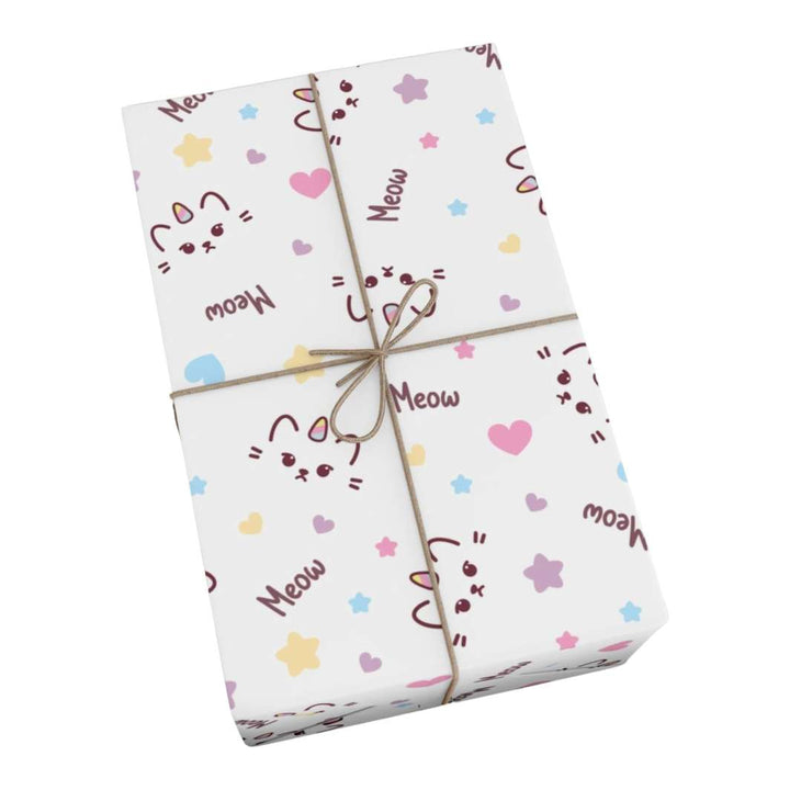 Unicorn Kitten Gift Wrap - Happy Little Kitty