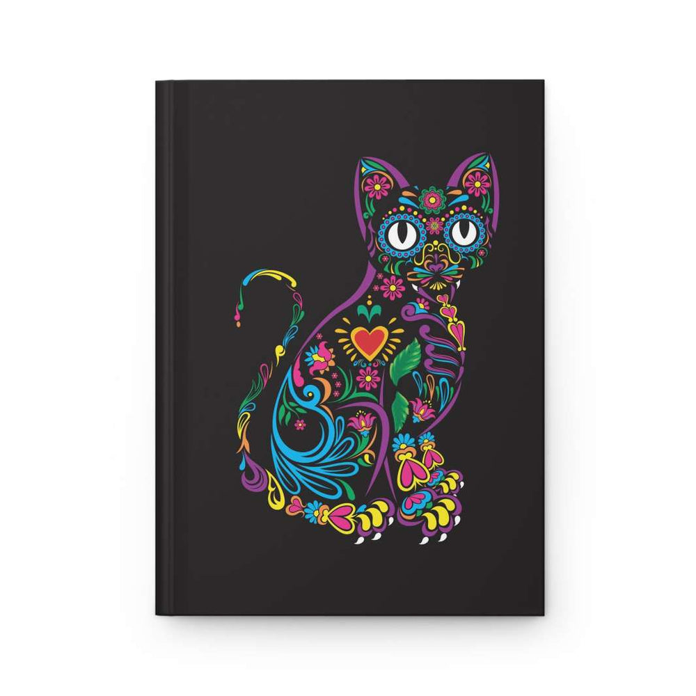 Vibrant Kitty Hardcover Journal - Happy Little Kitty