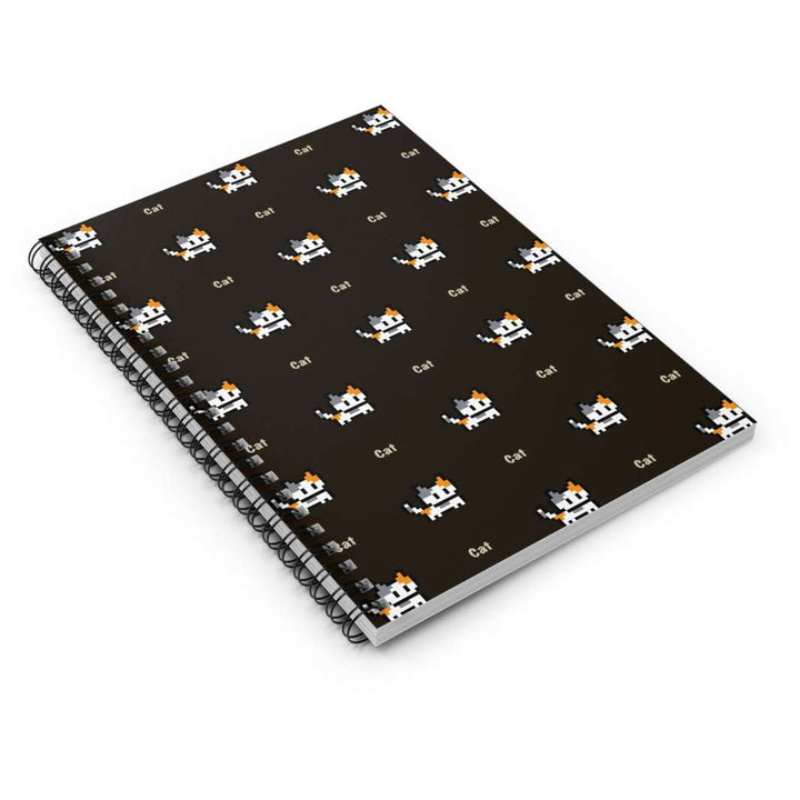 Video Game Cat Spiral Notebook - Happy Little Kitty