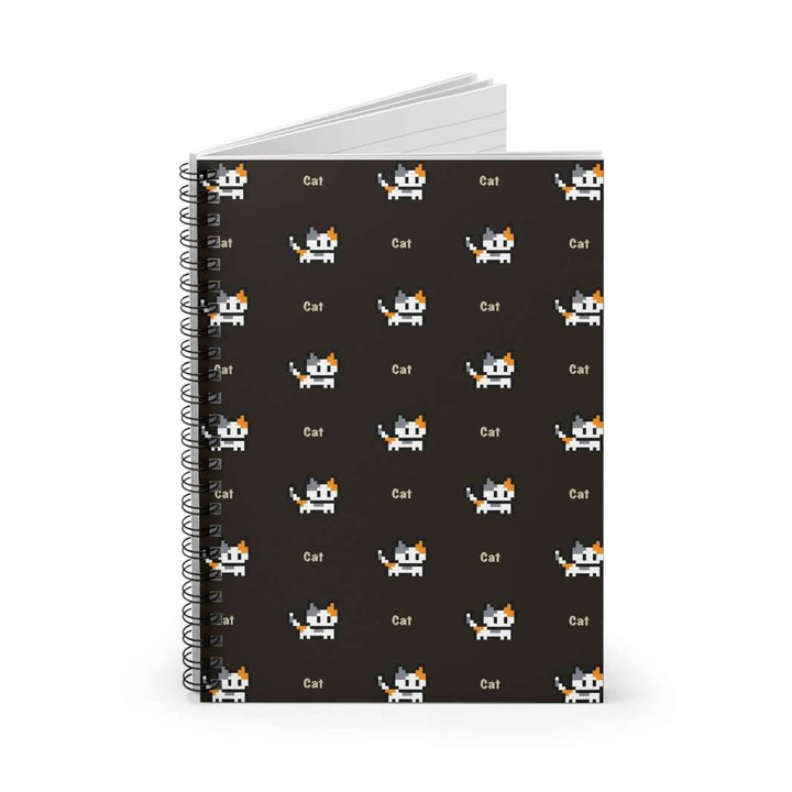 Video Game Cat Spiral Notebook - Happy Little Kitty