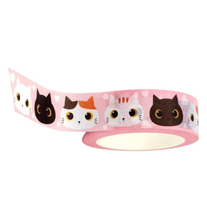 Washi Tape- Purrfectly Posh - Happy Little Kitty