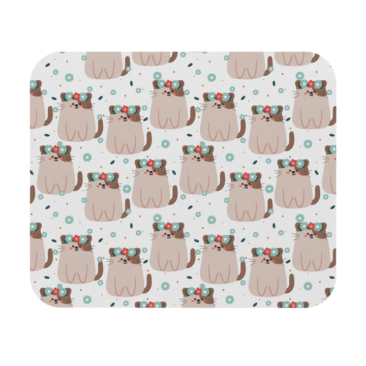 Blossom Kitty Mouse Pad - Happy Little Kitty