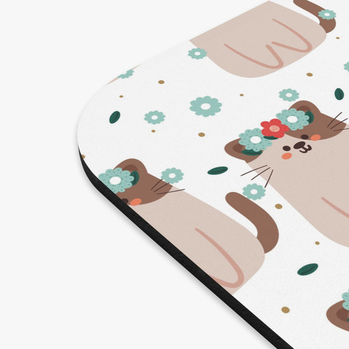 Blossom Kitty Mouse Pad - Happy Little Kitty