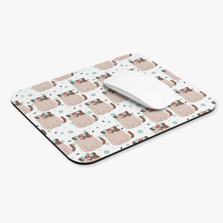 Blossom Kitty Mouse Pad - Happy Little Kitty