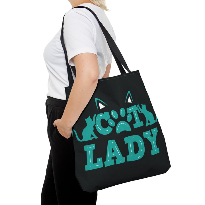 Cat Lady Tote Bag - Happy Little Kitty