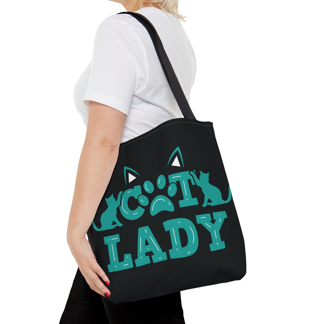 Cat Lady Tote Bag - Happy Little Kitty