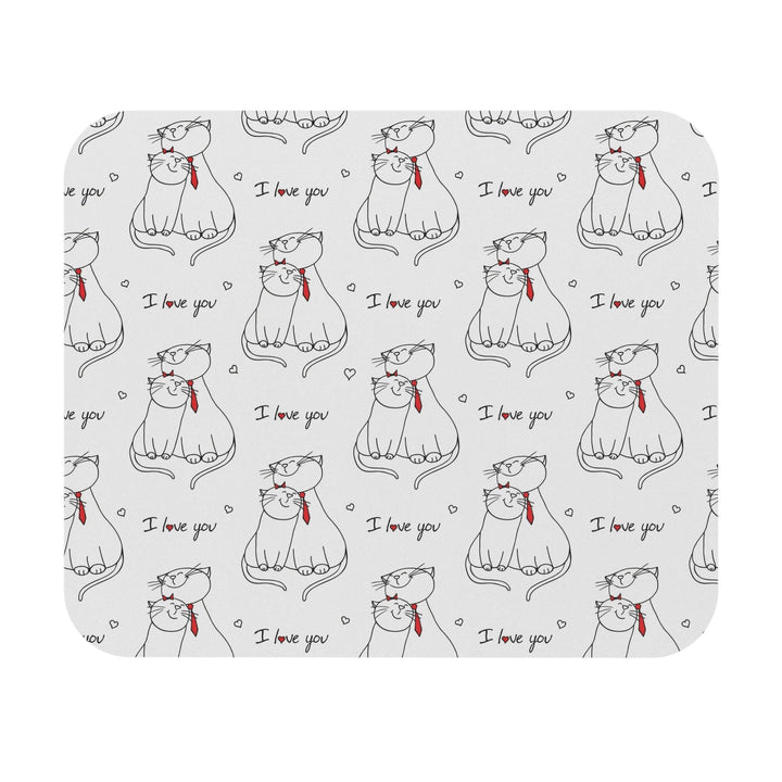 Cat Love Mouse Pad - Happy Little Kitty