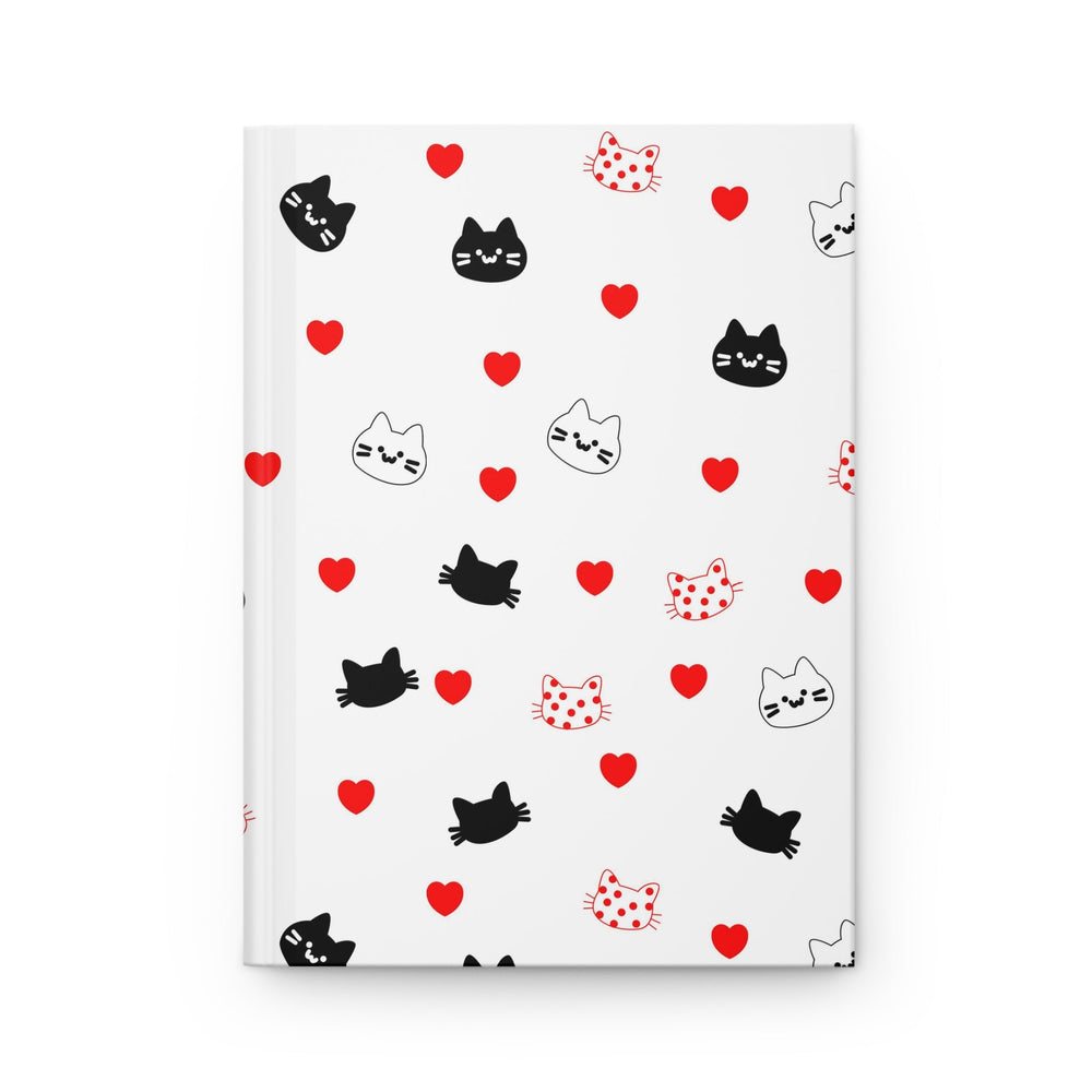 Cat Lover Hardcover Journal - Happy Little Kitty