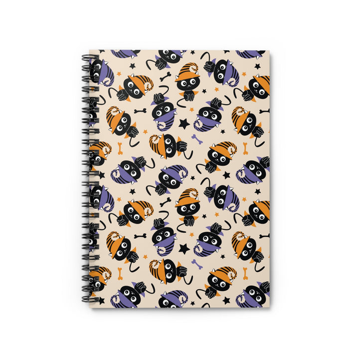 Cat Witch Spiral Notebook - Happy Little Kitty