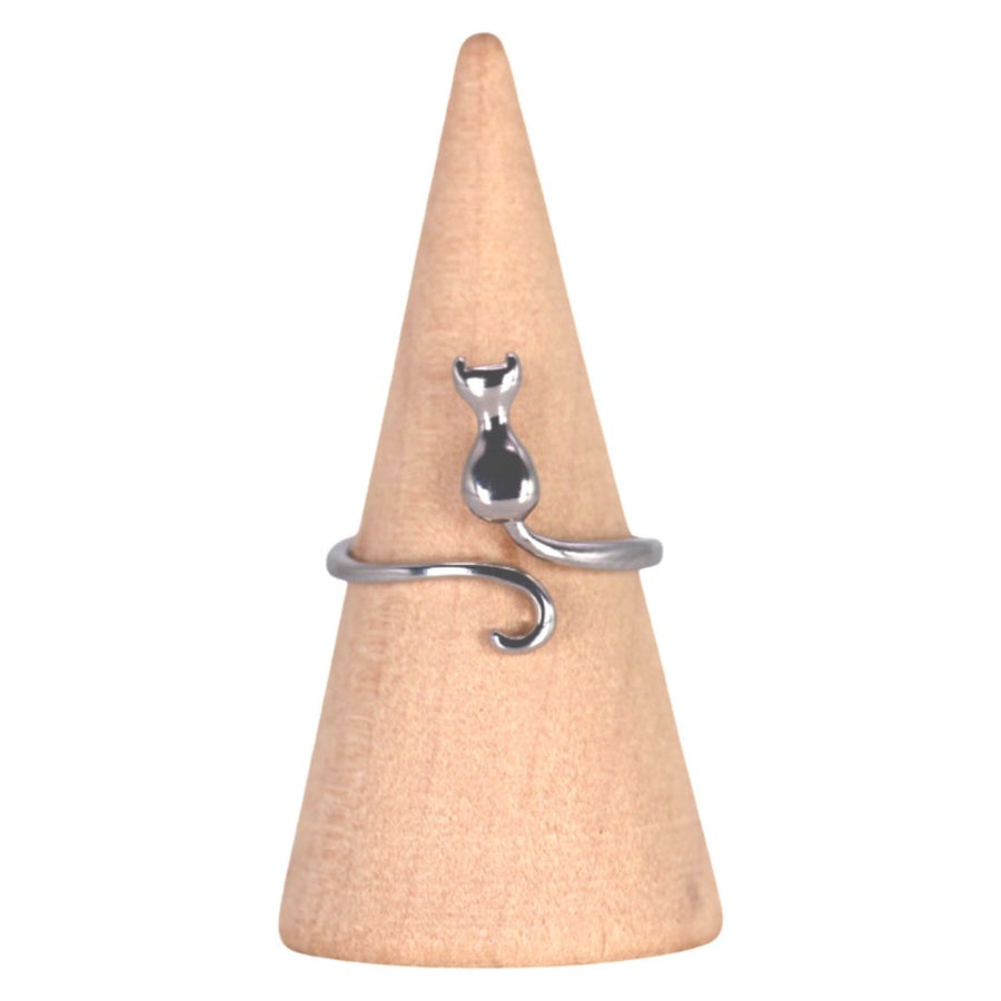 Cat Wrap Ring - Happy Little Kitty