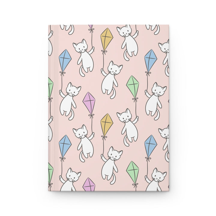 Cats and Kites Hardcover Journal - Happy Little Kitty