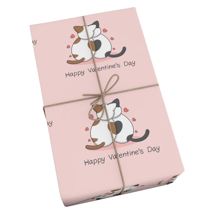 Cats in Love Gift Wrap - Happy Little Kitty
