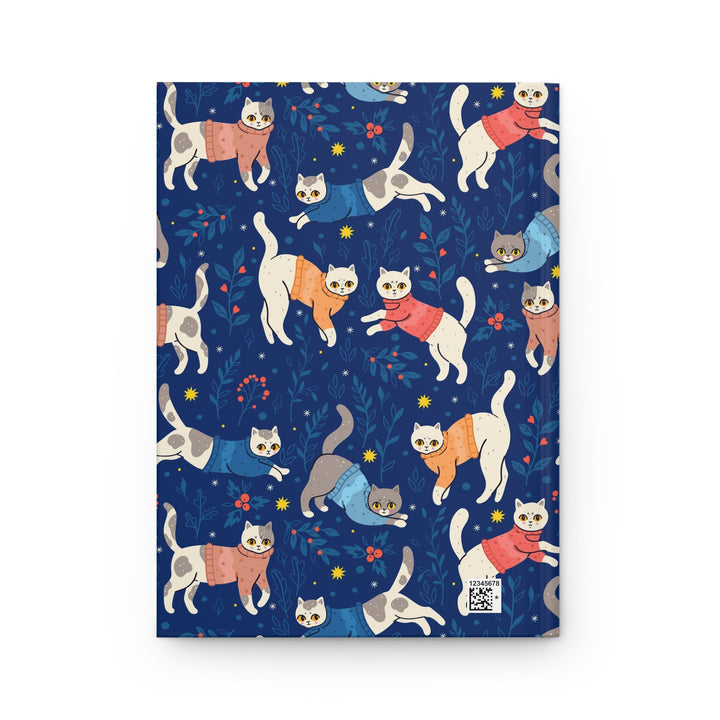 Cats in Sweaters Hardcover Journal - Happy Little Kitty