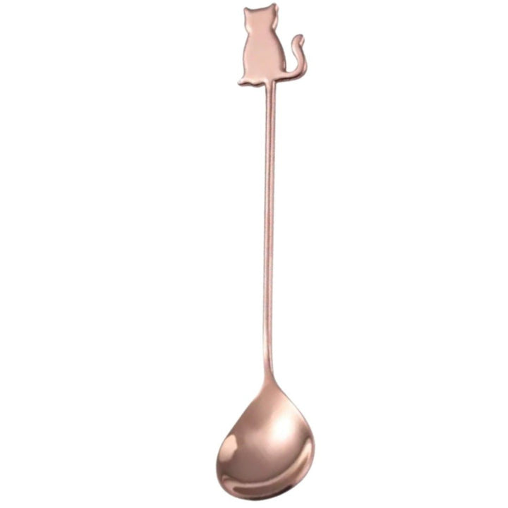 Coffee Spoon- Rose Gold - Happy Little Kitty