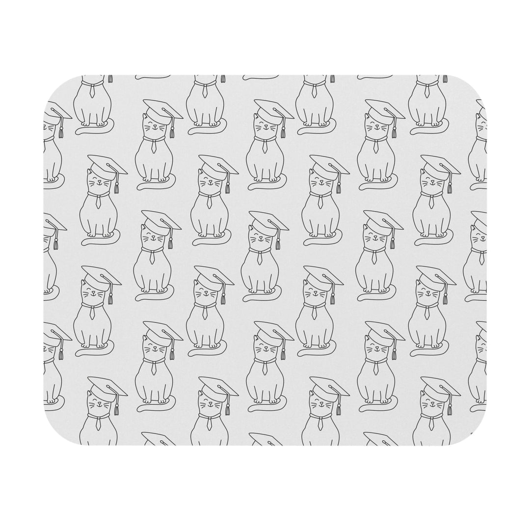 Commencement Cat Mouse Pad - Happy Little Kitty