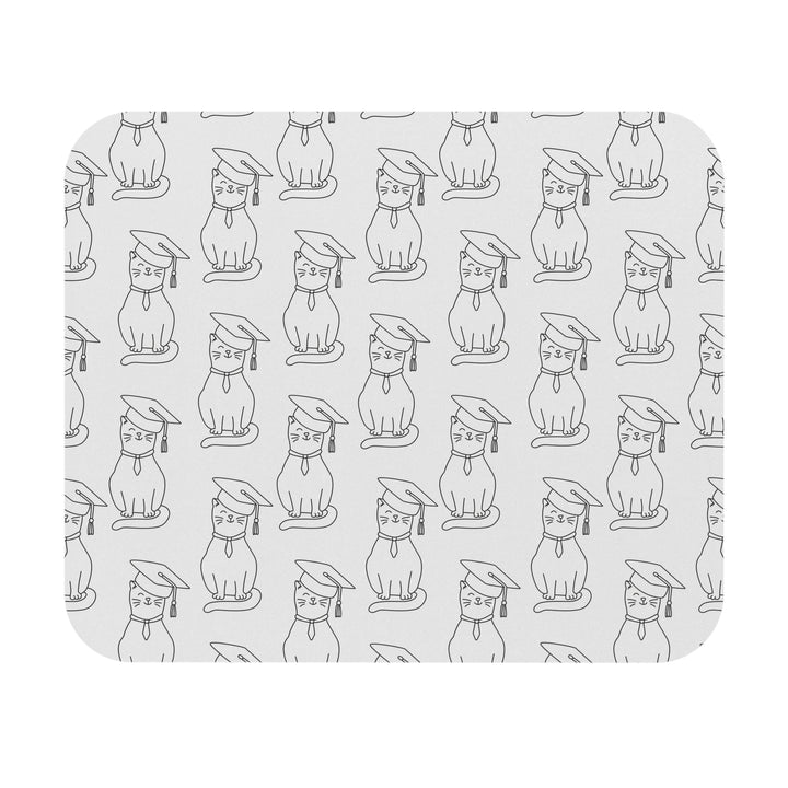 Commencement Cat Mouse Pad - Happy Little Kitty