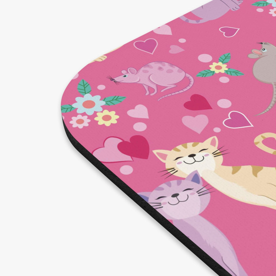 Cuddly Kitties Mouse Pad - Happy Little Kitty