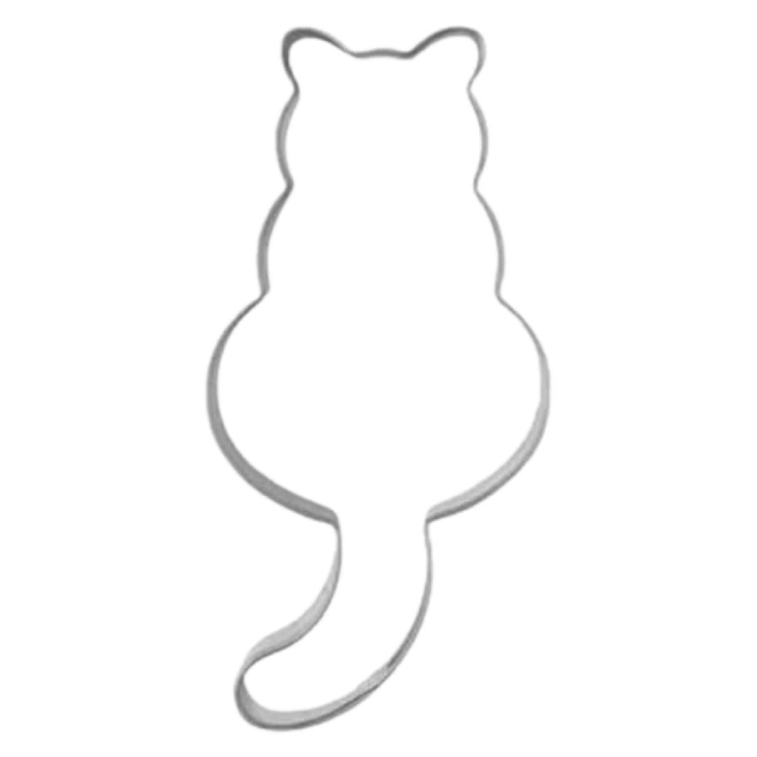 Cute Kitty Cookie Cutter - Happy Little Kitty