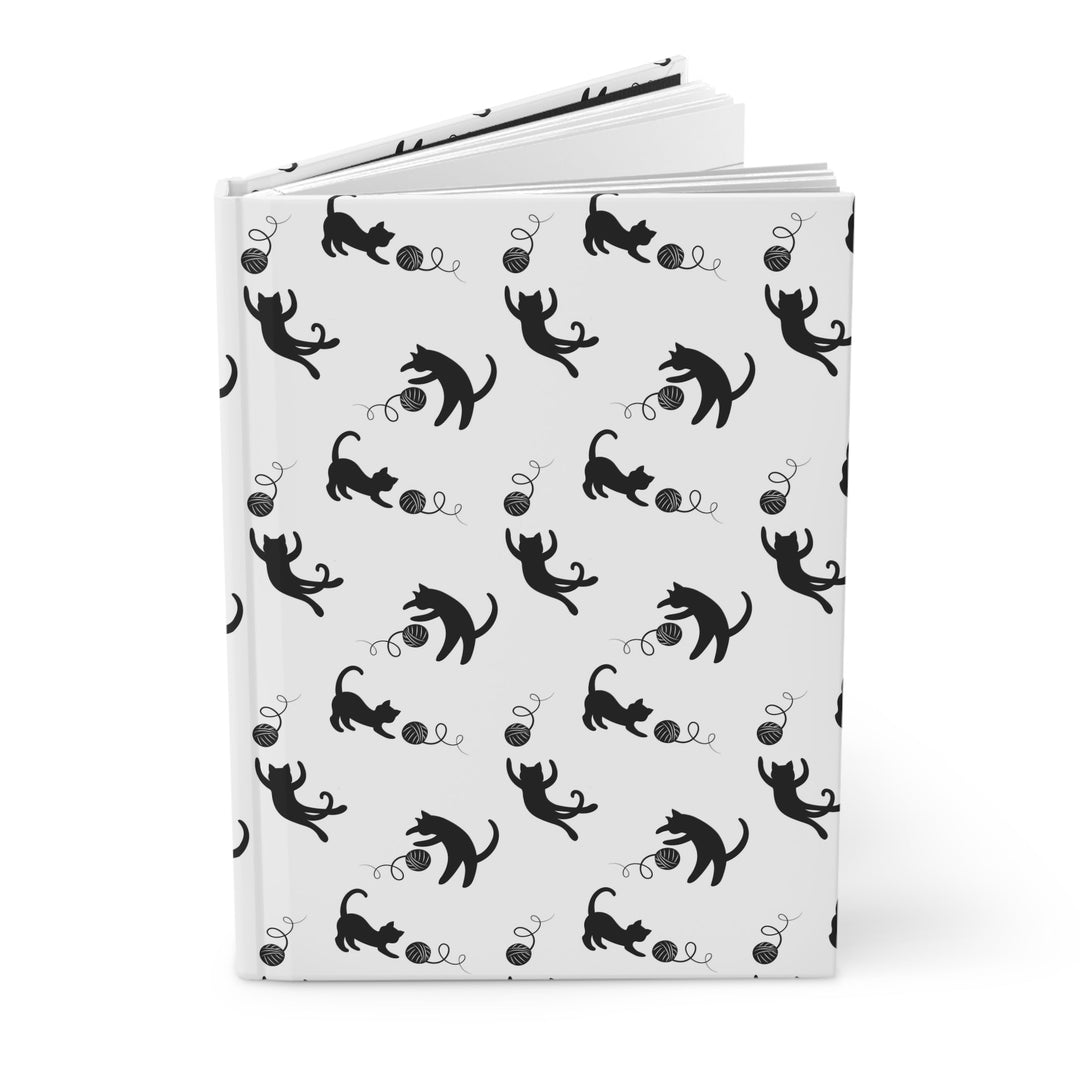 Feline Fun Hardcover Journal - Happy Little Kitty