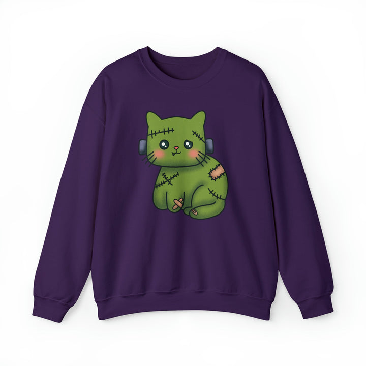 Frankenkitty Crewneck Sweatshirt - Happy Little Kitty