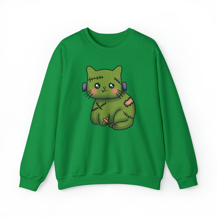 Frankenkitty Crewneck Sweatshirt - Happy Little Kitty